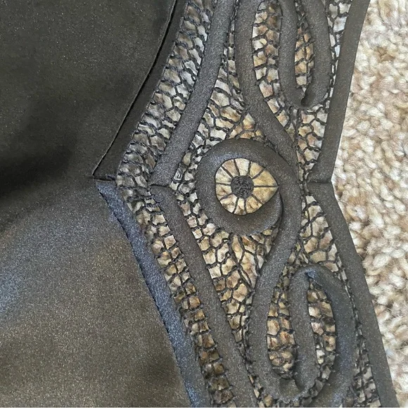 2 piece silk nightgown and robe set - Picture 8 of 8